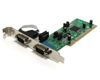 Startech.com Tarjeta Adaptadora PCI Serie RS422/485 de 2 Puertos con UART 161050 (PCI2S4851050)